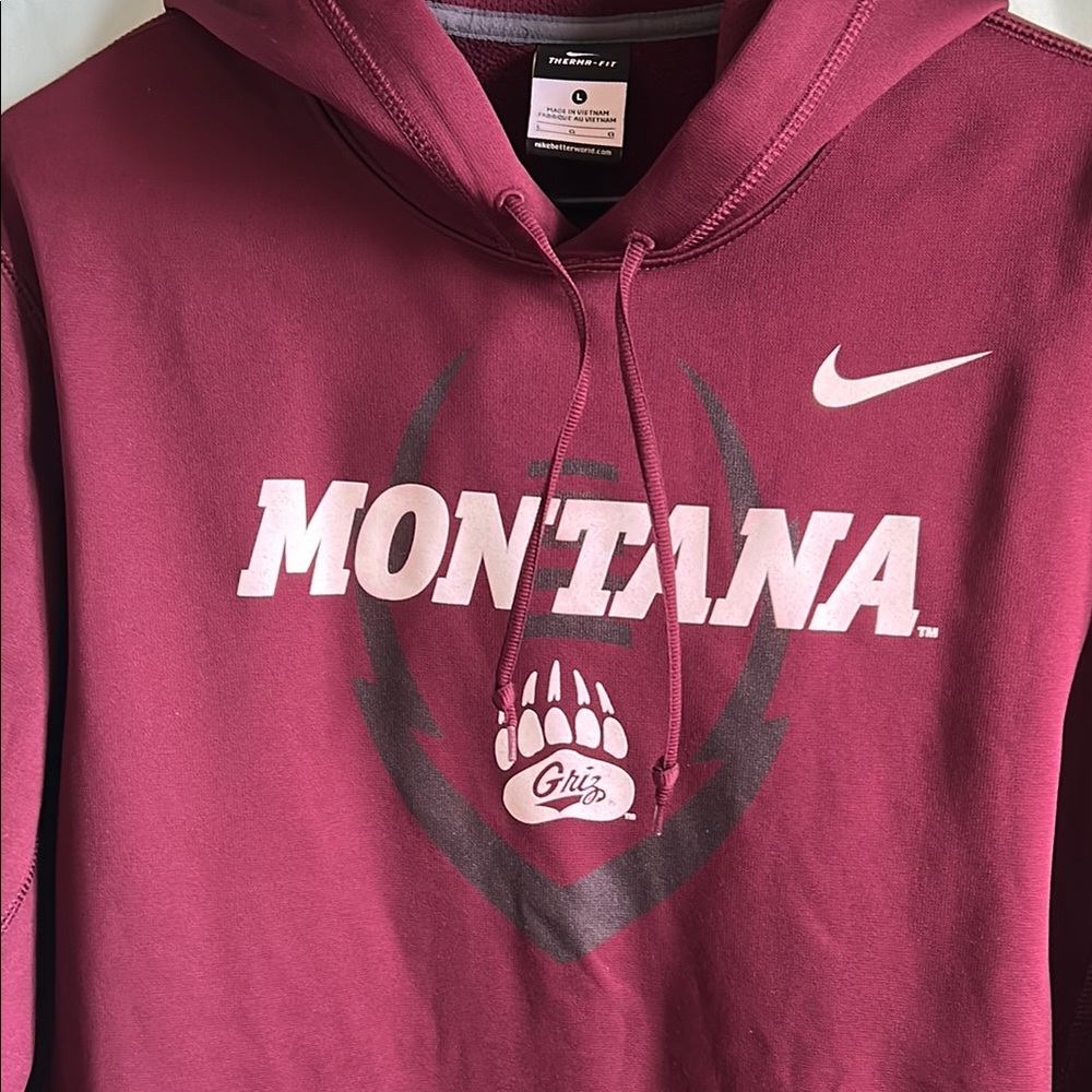 Nike Therma Fit University of Montana Grizzlies Hoodie